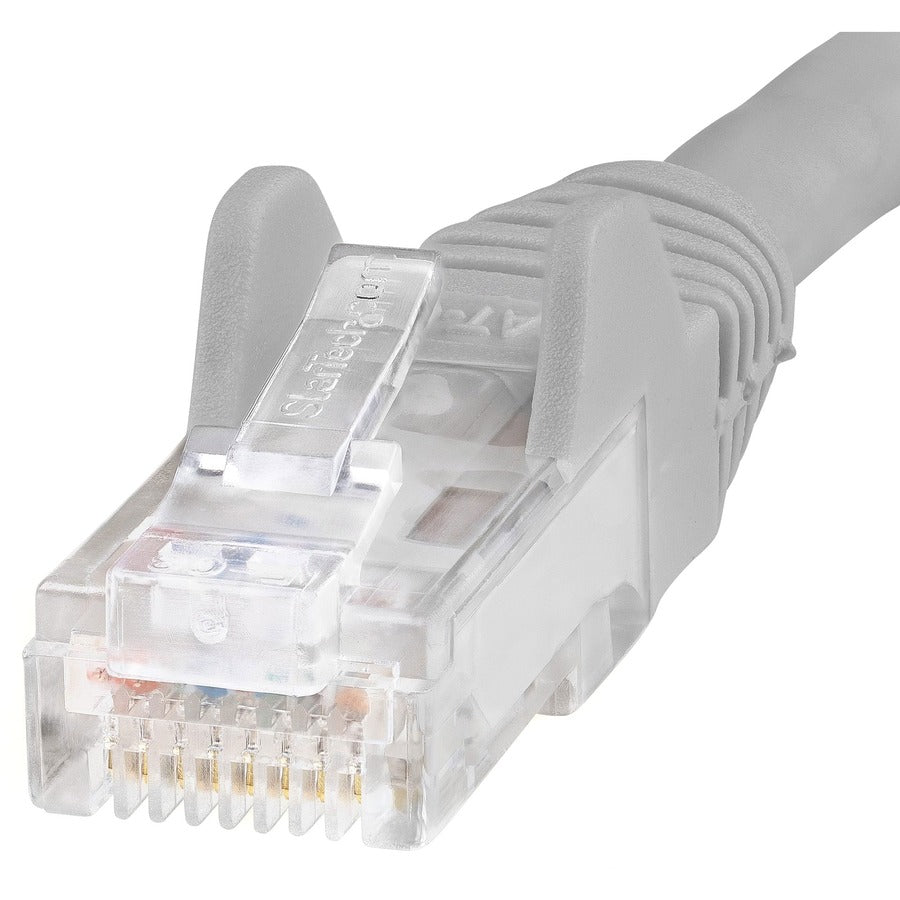 StarTech.com 2ft CAT6 Ethernet Cable - Gray Snagless Gigabit - 100W PoE UTP 650MHz Category 6 Patch Cord UL Certified Wiring/TIA