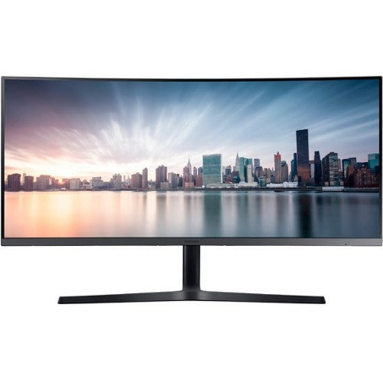 Samsung C34H890WJN 34" Class UW-QHD Curved Screen LCD Monitor - 21:9 - Black, Titanium - TAA Compliant