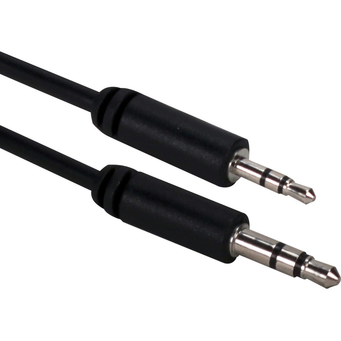 QVS 12ft 3.5mm Male to 2.5mm Male Headphone Audio Conversion Cable