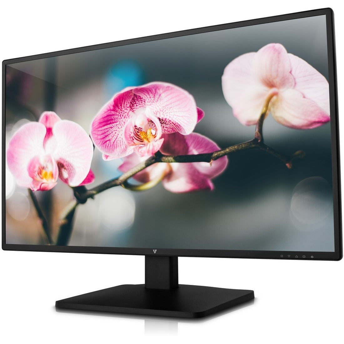 V7 L27ADS-2NR 27" Class Full HD LCD Monitor - 16:9 - Black