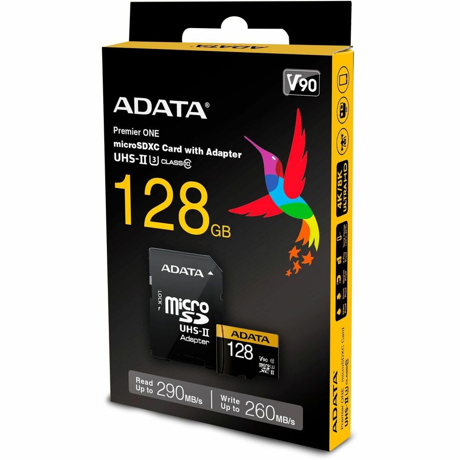 Adata Premier ONE 128 GB Class 10/UHS-II (U3) V90 microSDXC