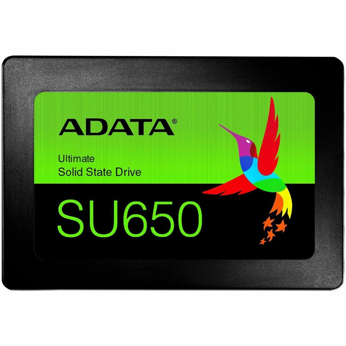 Adata Ultimate SU650 960 GB Solid State Drive - 2.5" Internal - SATA (SATA/600) - Black