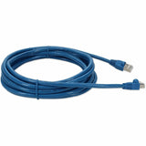 AddOn 20ft RJ-45 (Male) to RJ-45 (Male) Straight Microboot, Snagless Blue Cat6A STP Copper PVC Patch Cable