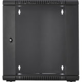 V7 12U Rack Wall Mount Glass Door Enclosure