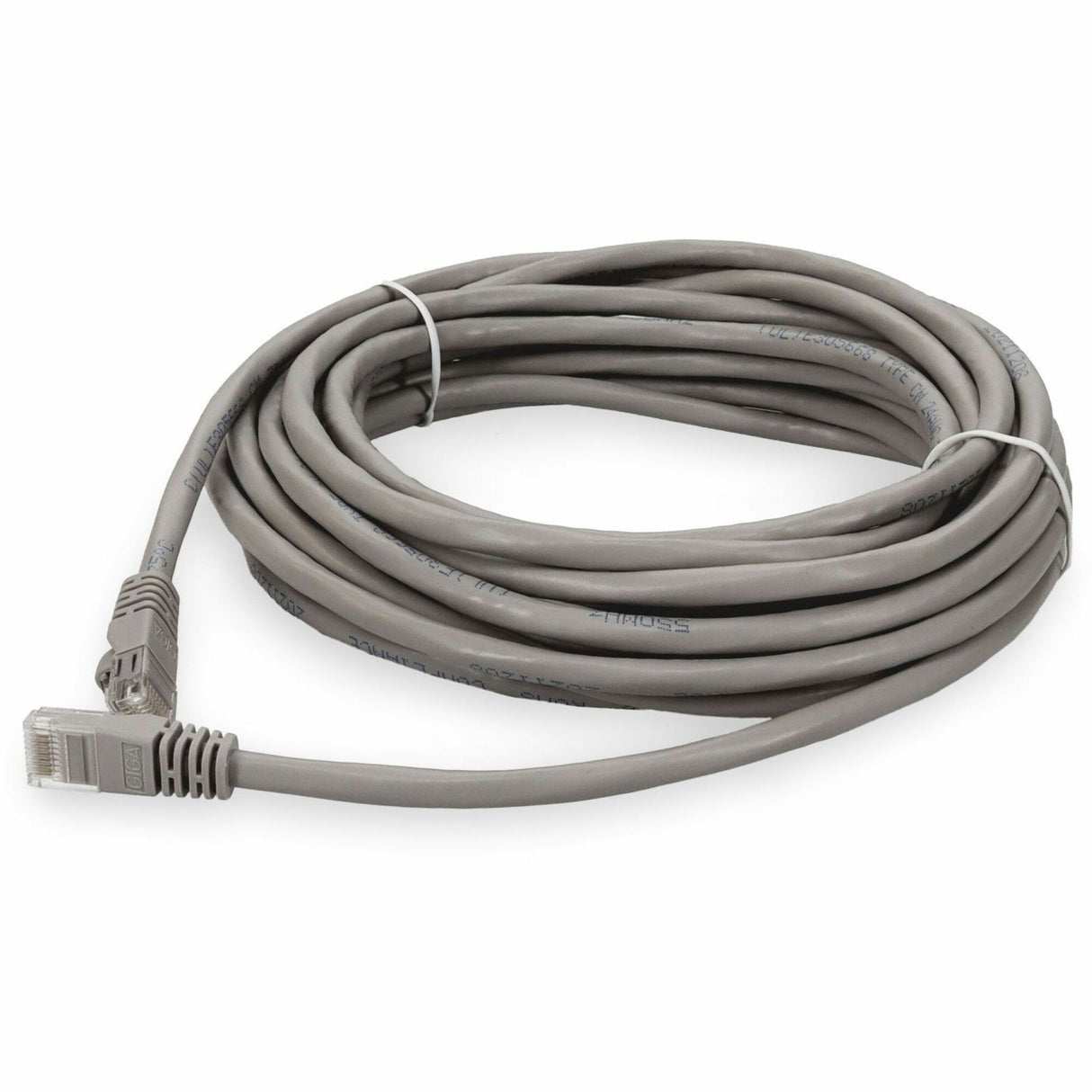 AddOn 14ft RJ-45 (Male) to RJ-45 (Male) Gray Cat6 Straight UTP PVC Copper Patch Cable