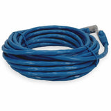 AddOn 15ft RJ-45 (Male) to RJ-45 (Male) Blue Microboot, Snagless Cat7 S/FTP PVC Copper Patch Cable