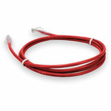 AddOn 10ft RJ-45 (Male) to RJ-45 (Male) Red Cat6 UTP Plenum-rated Copper Patch Cable