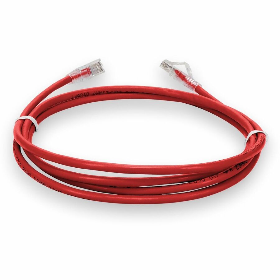 AddOn 10ft RJ-45 (Male) to RJ-45 (Male) Red Cat6 UTP Plenum-rated Copper Patch Cable