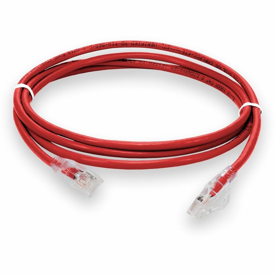 AddOn 10ft RJ-45 (Male) to RJ-45 (Male) Red Cat6 UTP Plenum-rated Copper Patch Cable