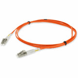 AddOn 1m LC (Male) to LC (Male) Orange OM3 Duplex Fiber OFNR (Riser-Rated) Patch Cable