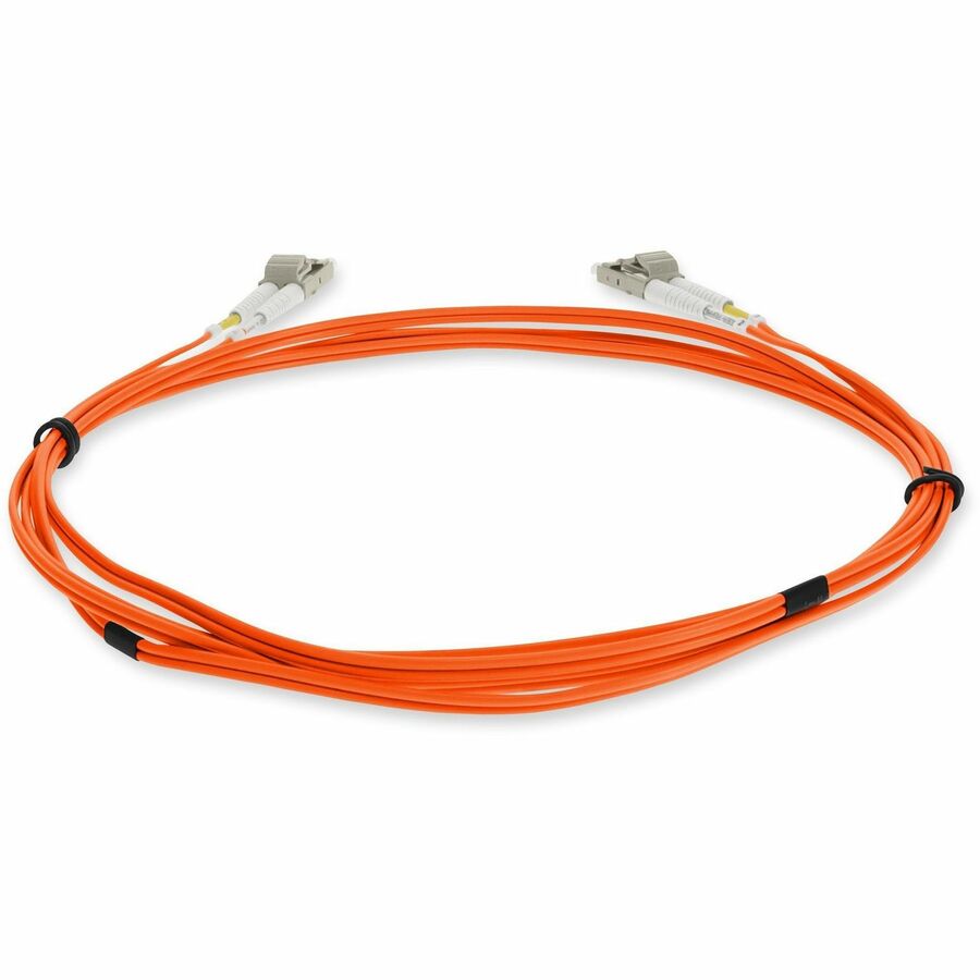 AddOn 1m LC (Male) to LC (Male) Orange OM3 Duplex Fiber OFNR (Riser-Rated) Patch Cable