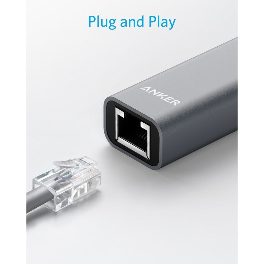 ANKER USB-C to Ethernet Adapter USB-C Hub A8341