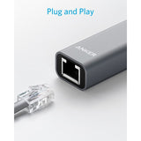 ANKER USB-C to Ethernet Adapter USB-C Hub A8341