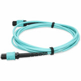 AddOn 2m 24 Fiber MPO/MPO Female to Female Straight OM4 LOMM Patch Cable