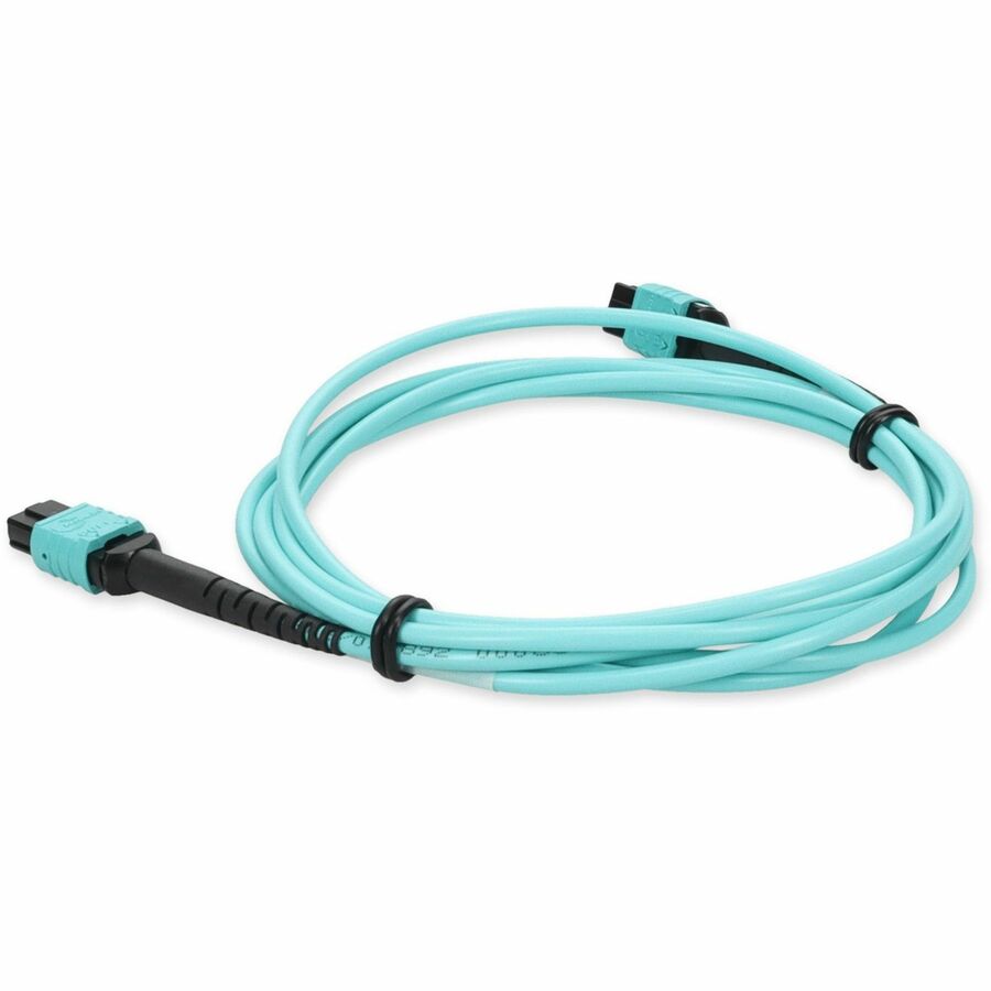 AddOn 2m 24 Fiber MPO/MPO Female to Female Straight OM4 LOMM Patch Cable