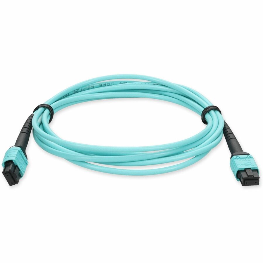 AddOn 2m 24 Fiber MPO/MPO Female to Female Straight OM4 LOMM Patch Cable