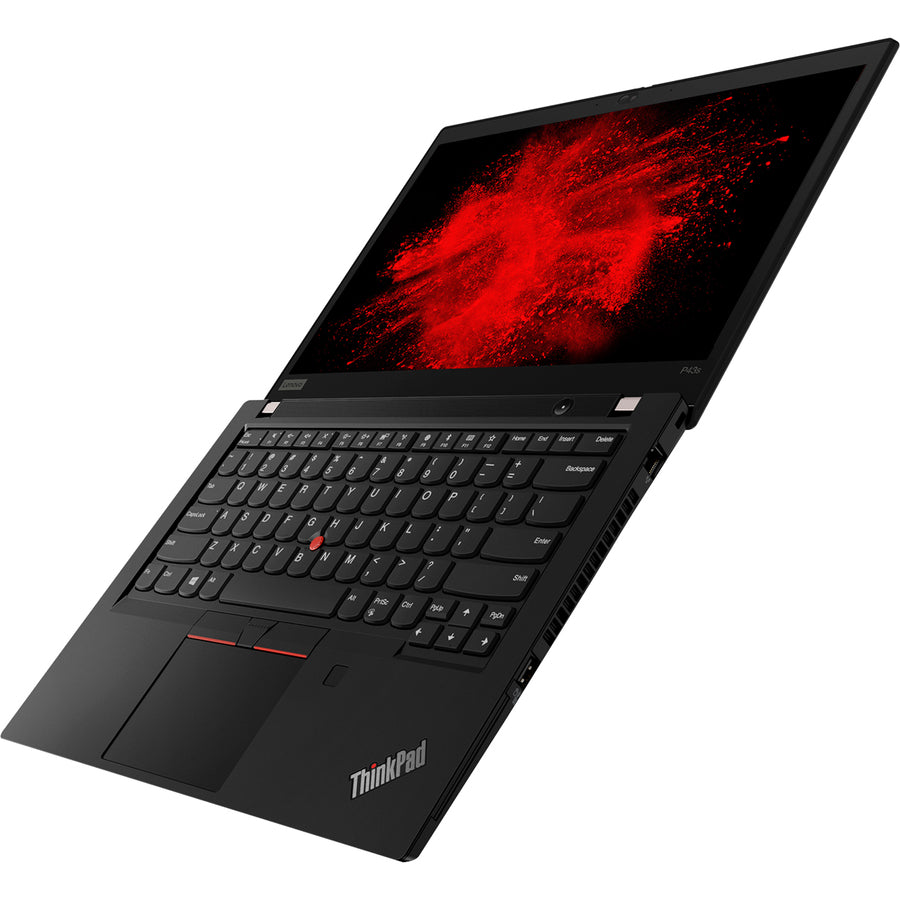 Lenovo ThinkPad P43s 20RH003QUS 14" Mobile Workstation - 1920 x 1080 - Intel Core i7 8th Gen i7-8565U Quad-core (4 Core) 1.80 GHz - 32 GB Total RAM - 1 TB SSD - Glossy Black