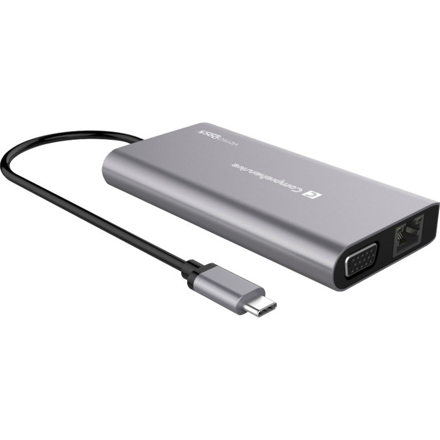Comprehensive VersaDock USB-C 4K Dual Display Docking Station with HDMI, VGA & Ethernet