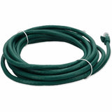 AddOn 28ft RJ-45 (Male) to RJ-45 (Male) Green Cat6A UTP PVC Copper Patch Cable