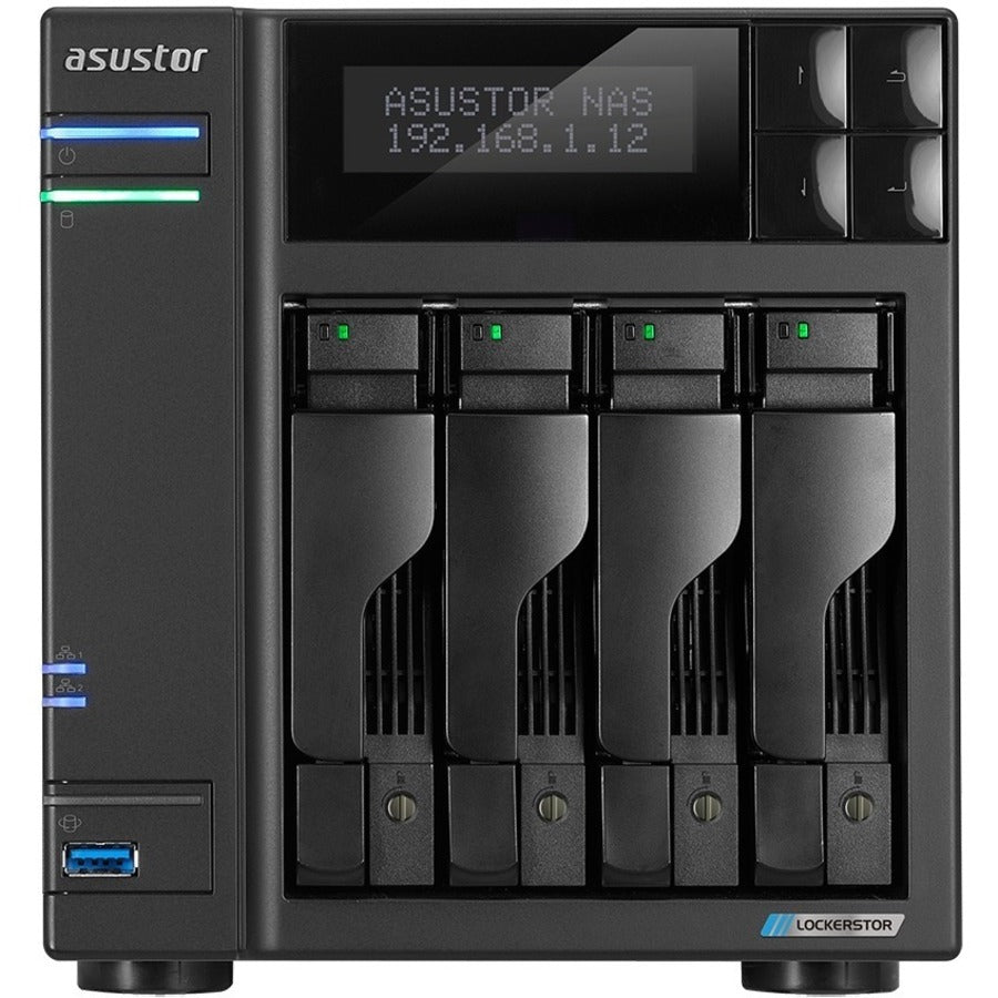 ASUSTOR Lockerstor 4 AS6604T SAN/NAS Storage System