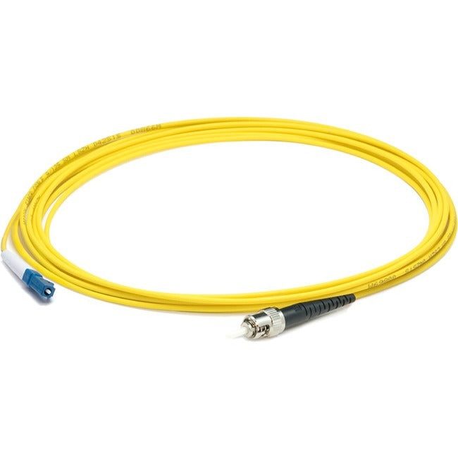 AddOn 13m LC (Male) to ST (Male) Straight Yellow OS2 Simplex LSZH Fiber Patch Cable