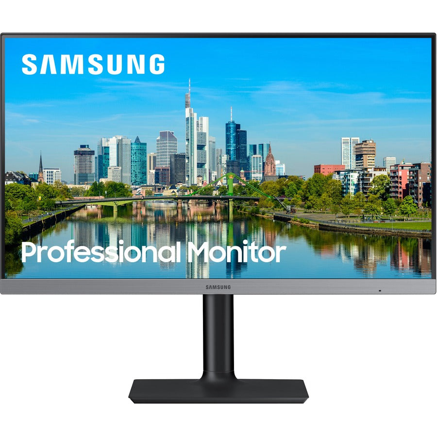 Samsung F24T650FYN 24" Class Full HD LCD Monitor - 16:9 - Dark Blue Gray