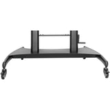 V7 TVCART2 Pro TV Cart, up to 100 inch displays, Height Adjustable