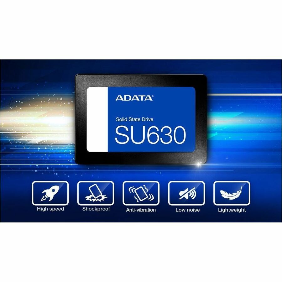 Adata Ultimate SU630 ASU630SS-1T92Q-R 1.92 TB Solid State Drive - 2.5" Internal - SATA (SATA/600)