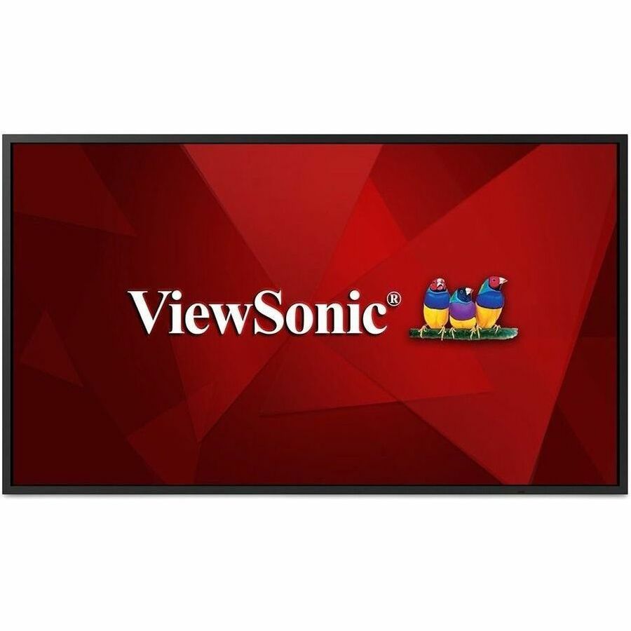 ViewSonic CDE5520 55 Inch 4K UHD Wireless Presentation Display with Twin Dual-Core Processors, 24/7 Operation Rating 16GB Storage Screen Sharing RJ45 or Wi-Fi DVI HDMI