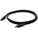 AddOn 1m USB 3.1 (C) Male to Male Black Cable