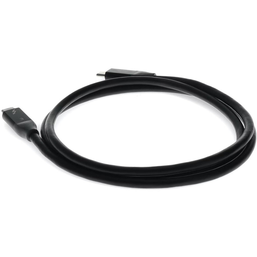 AddOn 1m USB 3.1 (C) Male to Male Black Cable