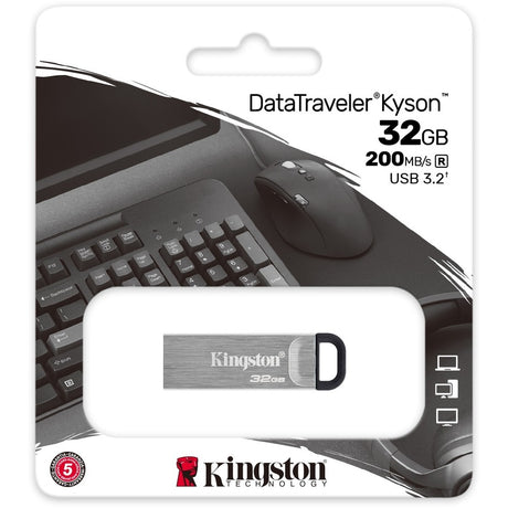 Kingston DataTraveler Kyson 32GB USB 3.2 (GEN 1) Type A Flash Drive