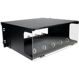 AddOn 19-inch Patch Panel 4U Chassis with 12 Open LGX Cassette Bays