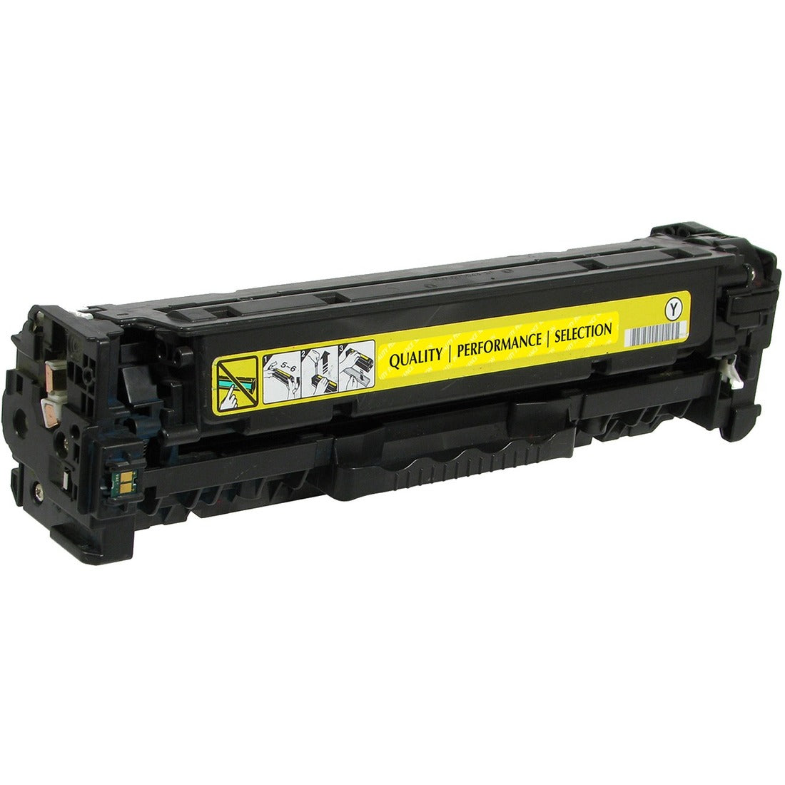 V7 V7JCE412A Remanufactured Laser Toner Cartridge - Alternative for HP (CE412A(J)) - Yellow Pack