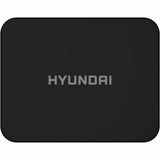 Hyundai Mini PC, Intel Celeron N4020, 4GB DDR4, 64GB Storage, Expandable 2.5" SATA HDD and M.2 SSD Slot, USB-C, Windows 10 Pro, 4K UHD Dual Monitor Support, HDMI and VGA Port, Fanless, Vesa Mount Included, Black