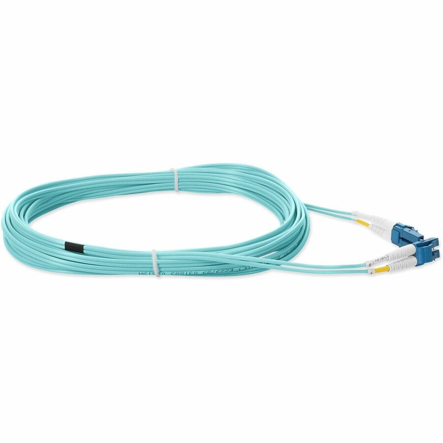 AddOn 2m LC (Male) to LC (Male) Black OS2 Duplex Fiber OFNR (Riser-Rated) Patch Cable