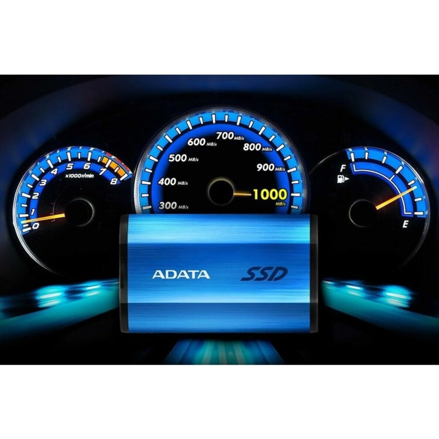 Adata SE800 ASE800-512GU32G2-CBL 512 GB Portable Solid State Drive - 2.5" External - Blue