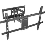 V7 WM1FM80 Full-Motion TV Wall Mount - 43" to 80" Screen Support - 132lbs/60kg Load Capacity - 200 X 200 VESA Standard 600 X 400 MAX VESA - Tilt/Swivel