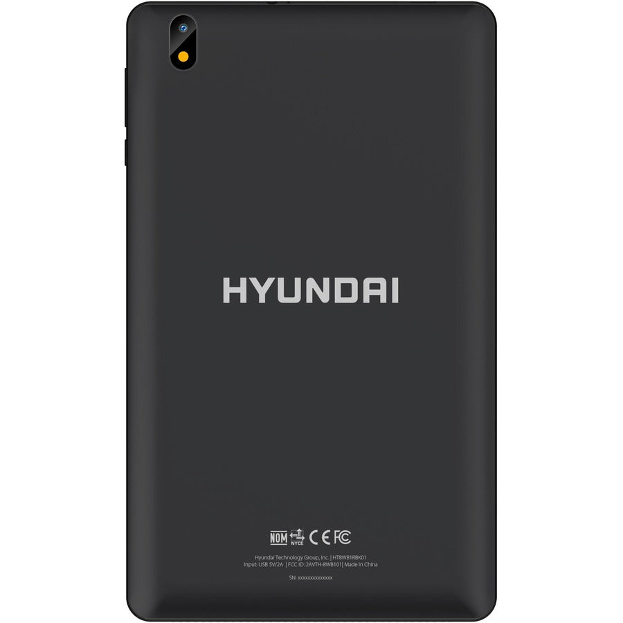 Hyundai HYtab Pro 8WB1, 8" FHD IPS, Quad-Core Processor, Android 11, 3GB RAM, 32GB Storage, 2MP/5MP, WiFi, Black