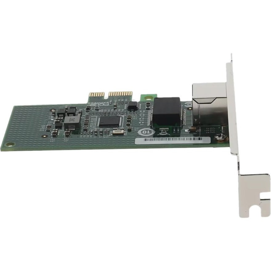 AddOn 10/100/1000Mbs Single RJ-45 Port 100m PCIe 2.0 x1 Network Interface Card