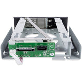 Icy Dock TurboSwap MB171SP-1B Drive Bay Adapter for 5.25" SATA, Serial Attached SCSI (SAS) - SATA Host Interface External - Black