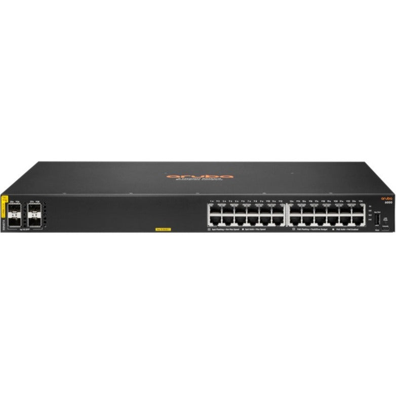 Aruba 6000 24G Class4 PoE 4SFP 370W Switch