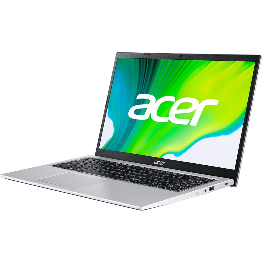 Acer Aspire 1 A115-32 A115-32-C28P 15.6" Notebook - Full HD - 1920 x 1080 - Intel Celeron N4500 Dual-core (2 Core) 1.10 GHz - 4 GB Total RAM - 128 GB Flash Memory - Pure Silver