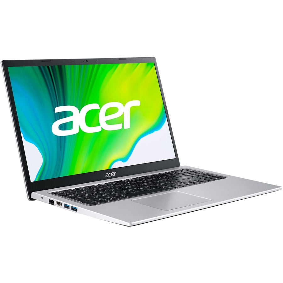 Acer Aspire 1 A115-32 A115-32-C28P 15.6" Notebook - Full HD - 1920 x 1080 - Intel Celeron N4500 Dual-core (2 Core) 1.10 GHz - 4 GB Total RAM - 128 GB Flash Memory - Pure Silver