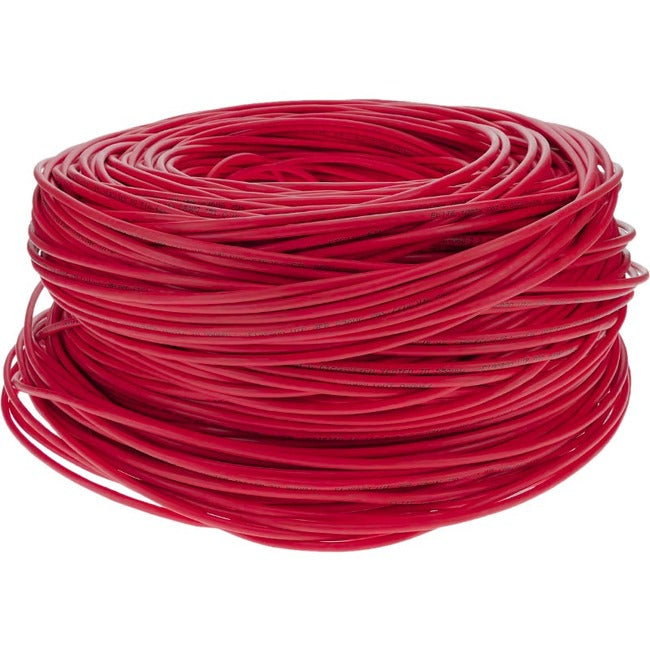 AddOn 1000ft Non-Terminated Red Cat6 STP PVC Copper Patch Cable