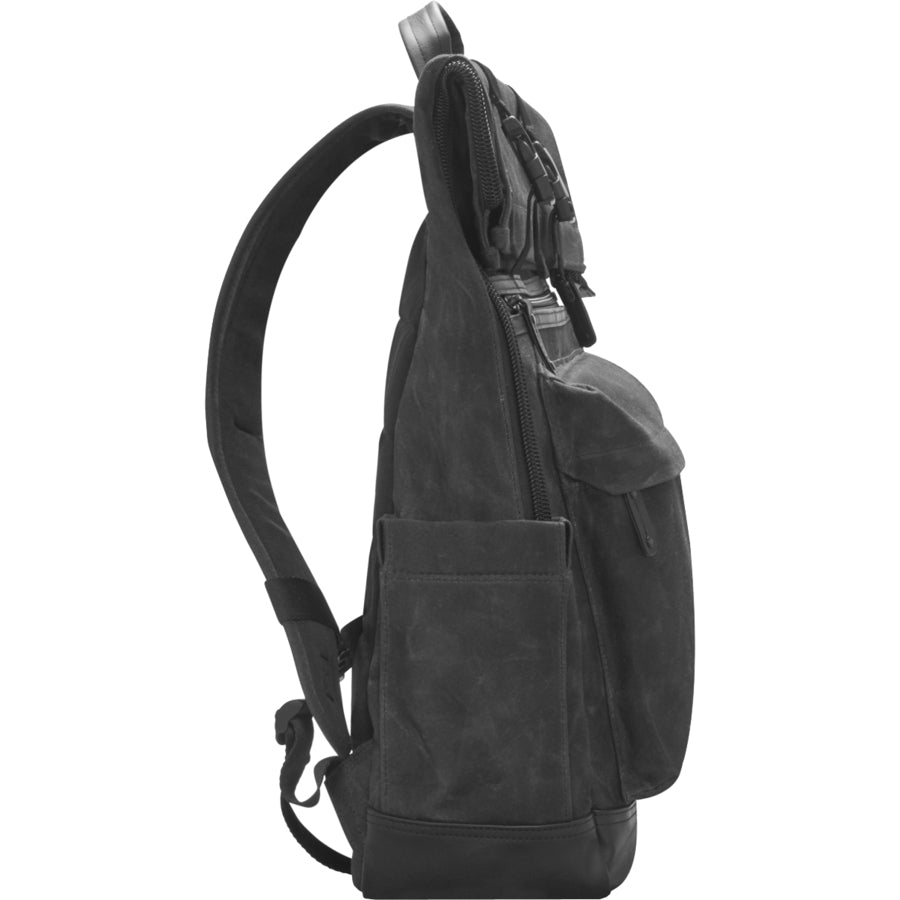 V7 Elite CBXT16-CANVAS Carrying Case (Backpack) for 15.6" to 16" Notebook - Black