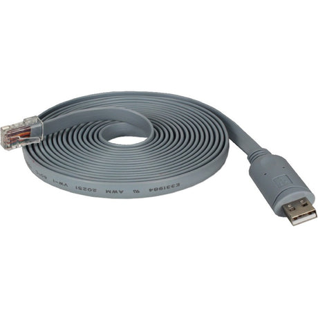 QVS 10ft USB to RJ45 Cisco RS232 Serial Rollover Cable