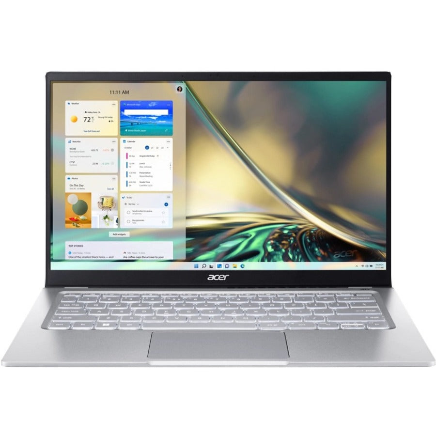 Acer Swift 3 SF314-512T SF314-512T-56CT 14" Touchscreen Notebook - Full HD - Intel Core i5 12th Gen i5-1240P - 16 GB - 512 GB SSD - Pure Silver