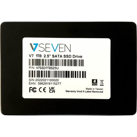 V7 V7SSD1TBS25U 1 TB Solid State Drive - 2.5" Internal - SATA (SATA/600) - TAA Compliant