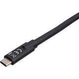 V7 USB-C Male to USB-C Male Cable USB 3.2 Gen2 10 Gbps 3A 2m/6.6ft Black